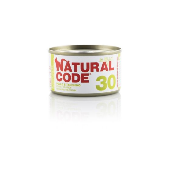 Natural Code Cat boite N°30 Poulet Dinde 85g