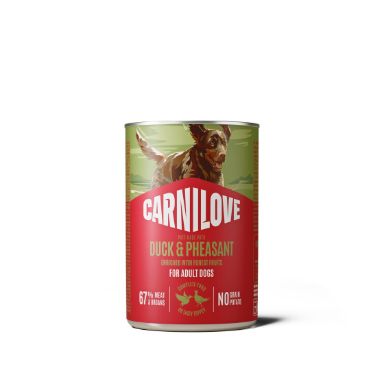 Carnilove Adult Duck and Pheasant 6x400g (made to order)