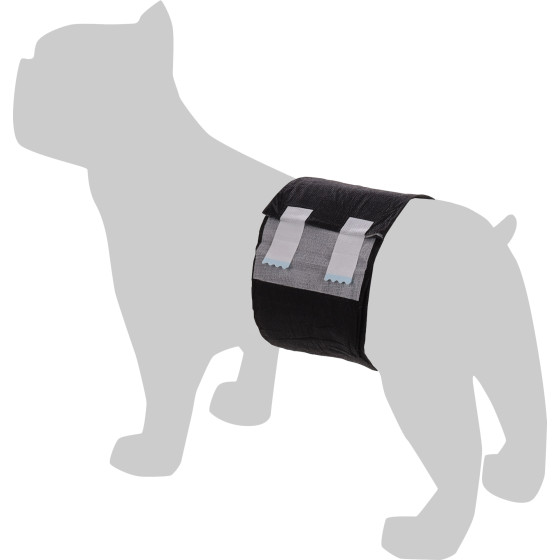 Flamingo Male Dog Nappies S 12-pack (30–46 cm)