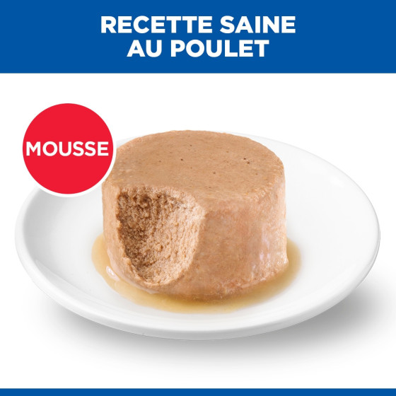 Hill's Feline Chicken Mousse Tins, 12 x 85g