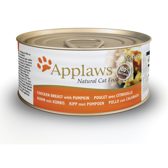 Applaws cat food in a box Chicken fillet and pumpkin 70g