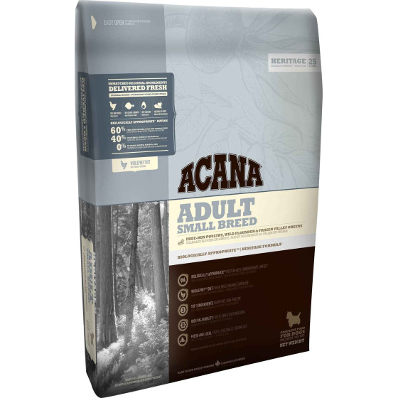 Food for dogs ACANA adult small breed 2kg
