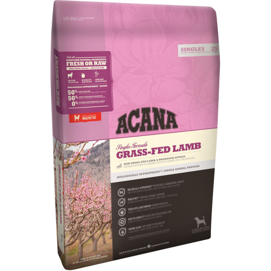 Food for dogs ACANA SINGLES Grass-Fed Lamb 2kg