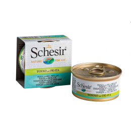 Schesir Cat Box 70g (Broth) Tuna&sea Bream