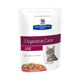 Prescription Diet™ i/d™ Feline Tender Chunks in Gravy with Saumon 4x(12x85gr)