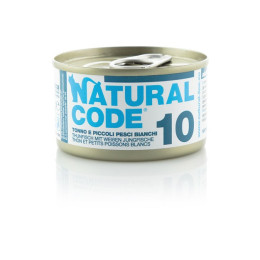 Natural Code Cat box N°10 Tuna and White Fish 85gr