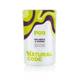 Natural Code Cat sachet N°9 Bonito and Surimi 70gr