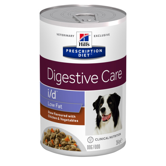 Prescription Diet™ Canine i/d™ Low Fat Stewed vegetable chicken in a box 12x354gr