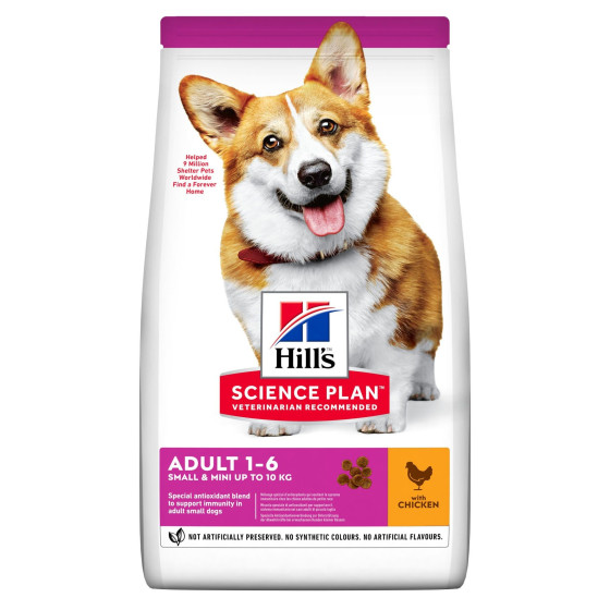 Hill's canine adulte mini 2.5kg