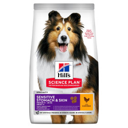 Hill's canine adult sensitive skin 2.5 Kg
