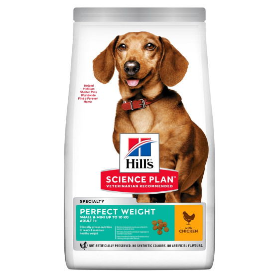 Hill's canine adulte mini Perfect Weight 1.5kg