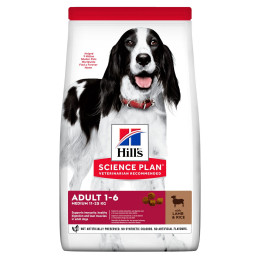 Hill's canine adult Lamb and rice 14kg