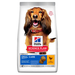Hill's canine adult oral care 12kg (Period 3-5 days)