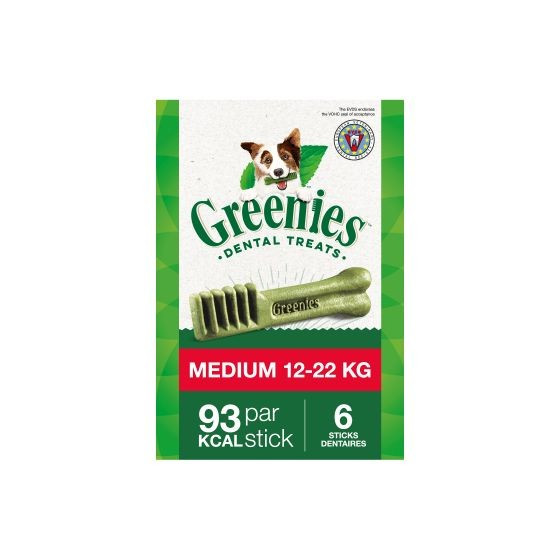 Greenies Pack 170gr Medium pour chien de 12 a 25kg
