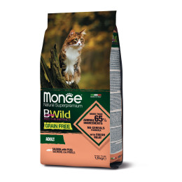 Monge Cat BWild GF Adult Salmon 1.5 kg