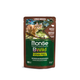 Monge Cat Bwild GF WIDE Buffalo 28x85g