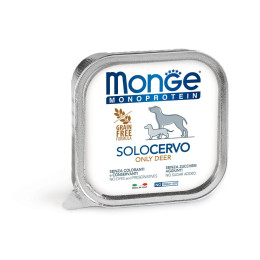Monge Dog Monoprotein Pâté Deer 24x150g
