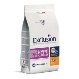 Exclusion Dog VET Hypo Adult Small Duck 2kg