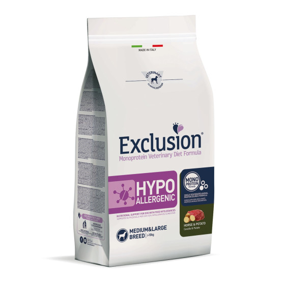 Exclusion Dog VET Hypo Adult Med&La Horse 2kg