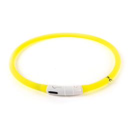 Collar Bright Freezack yellow (70cm/1cm)