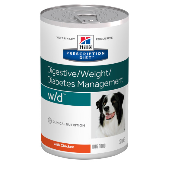 Prescription Diet™ Canine w/d™ with Chicken 12x370gr