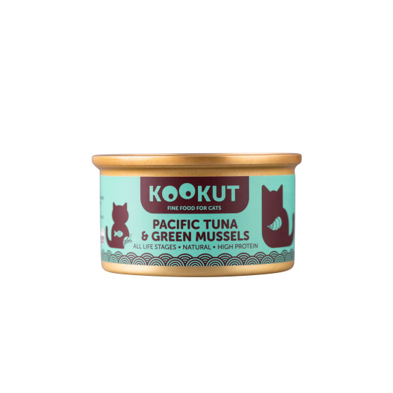 Kookut Cat Pacific Tuna & Green Mussel 70gr