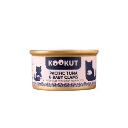 Kookut Cat Tuna Pacific & Clams 70 g