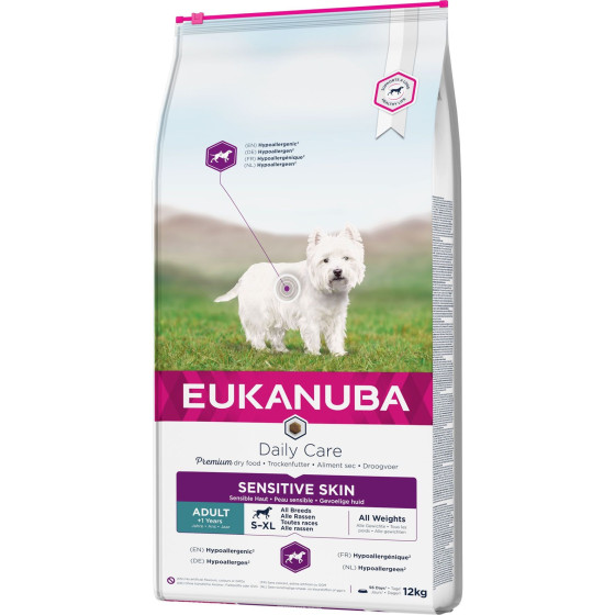 Eukanuba dog Daily Care Sensitive skin 12Kg