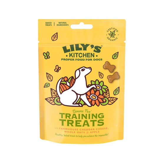 Lily's Kitchen "Training" dog biscuits with cheese and apples 80gr