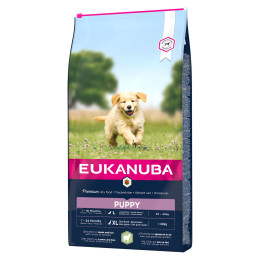 Eukanuba dog Puppy L/XL Lamb&Rice 12kg (Delivery time 3 to 5 days)