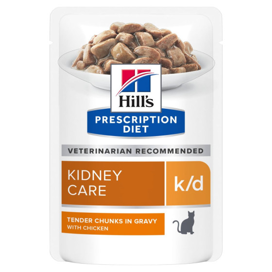 Prescription Diet™ Feline k/d™ en sachet 12x85gr