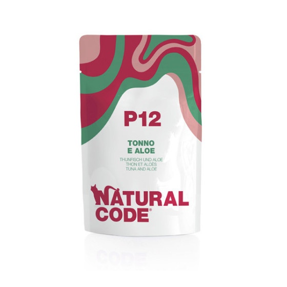Natural Code Cat bag N°12 Tuna and Aloe 70gr