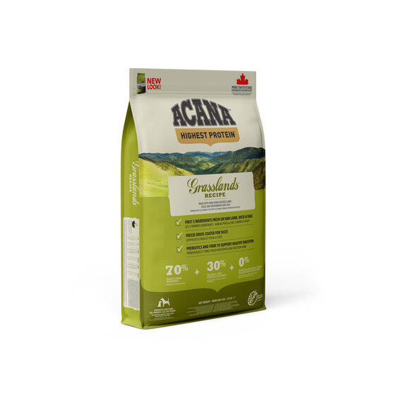 Aliment pour chien ACANA Adult Grassland 11.4kg