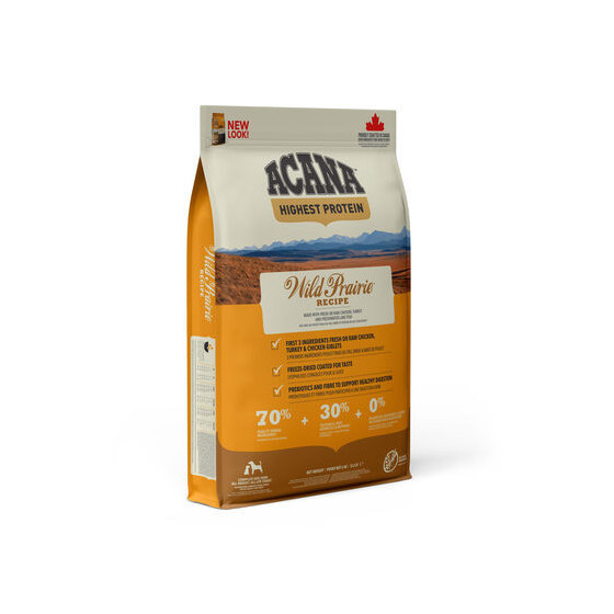 Nourriture pour chien Acana Wild Prairie 11.4kg