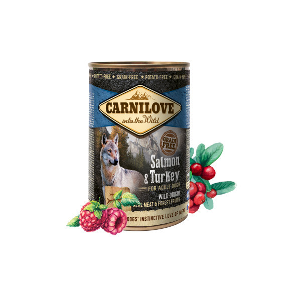Carnilove Can Adult Salmon Turkey 6x400g (on order)