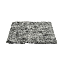 Bobby Two-tone Hairy Mattress Black L 100x70cm