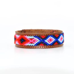 Kinaku Akumal leather friendship bracelet