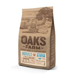 Oak's Farm Adult All Breed Poissons Blanc 12kg
