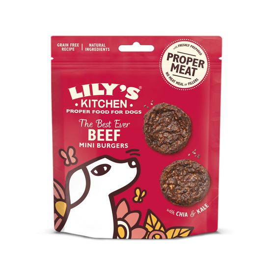 Lily's Kitchen Dog Treat "Beef Mini Burger" 70gr