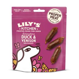 Lily''s Kitchen Dog Treat "Duck & Venison Sausages" 70 g