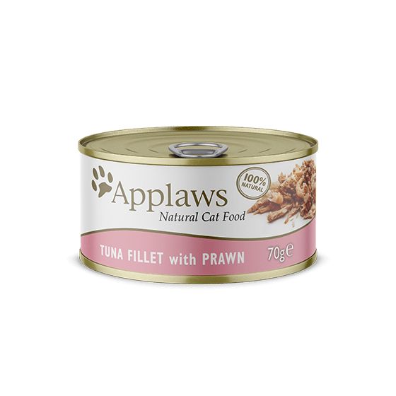 Applaws Tuna Fillet & Prawn Box 70g