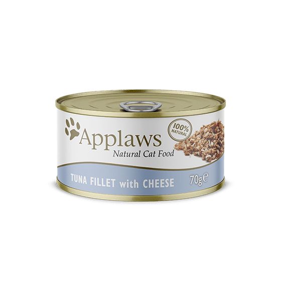 Applaws Tuna Fillet & Cheese Box 70g