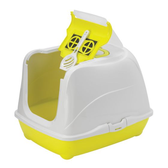 Flip cat small cat toilet, lemon yellow