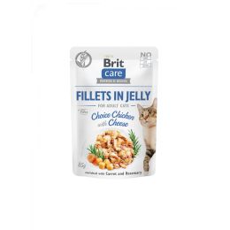 BRIT CARE Feline Jelly Chicken with Cheese 85gr