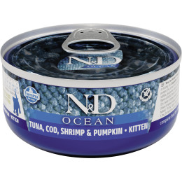 Farmina Cat Kitten Tuna&Cod Box 30x70gr
