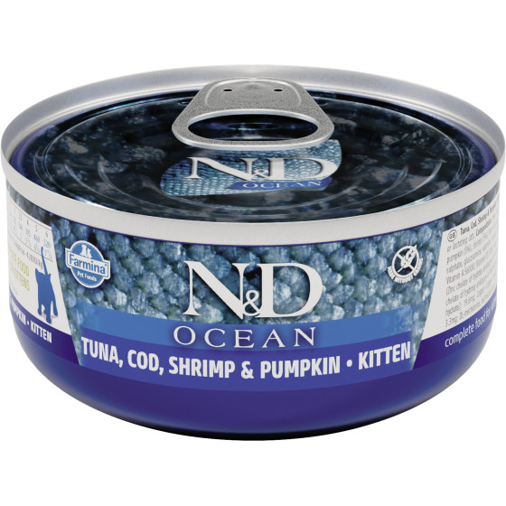 Farmina Cat Kitten Tuna&Cod Box 30x70gr