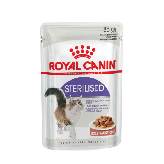 Royal Canin cat wet Sterilised in Gravy 85g