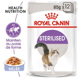Royal Canin chat humide Sterilised en Gelée sachet 85g