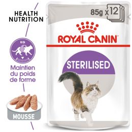 Royal Canin chat humide Sterilised en mousse 85g