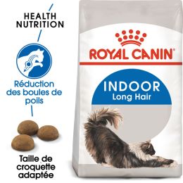 Royal Canin chat INDOOR Long Hair2Kg (Délai 72h)